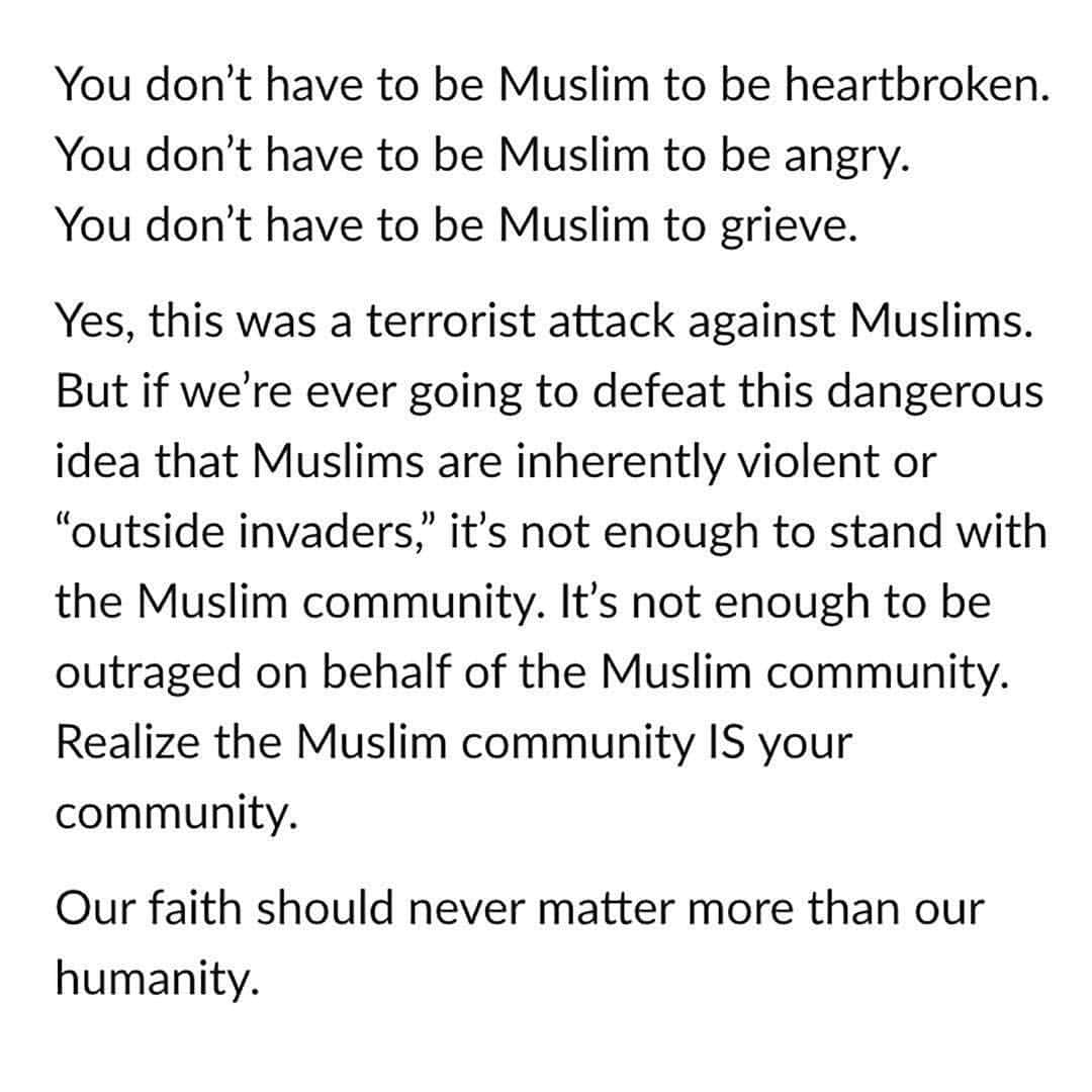 マイケル・グラント・テリーのインスタグラム：「This was shared from @hasanminhaj very well said. #repost」