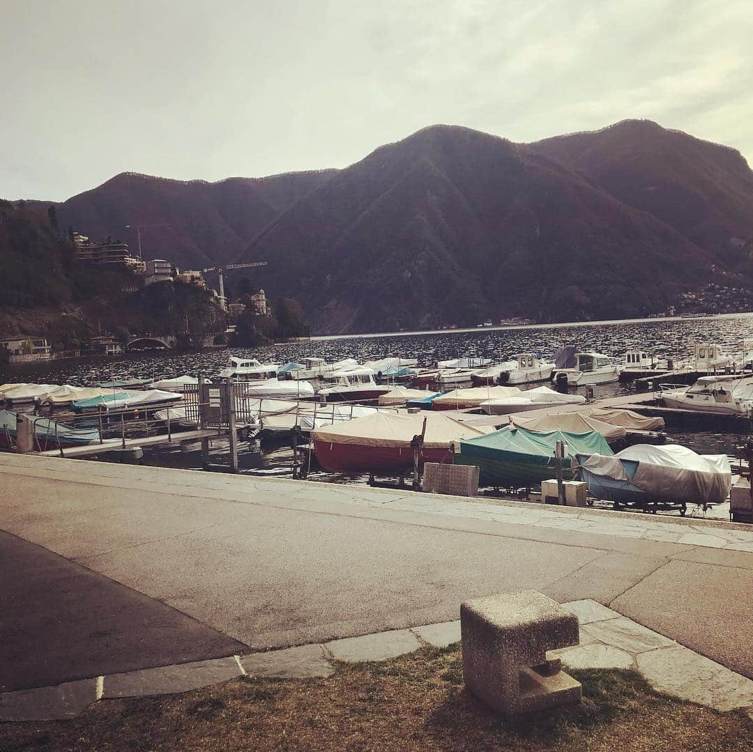 レイ・アレンさんのインスタグラム写真 - (レイ・アレンInstagram)「Here are a few pictures I took this morning as I took a train from Milan to Lugano, Switzerland and then to Lake Como.」3月17日 1時02分 - trayfour