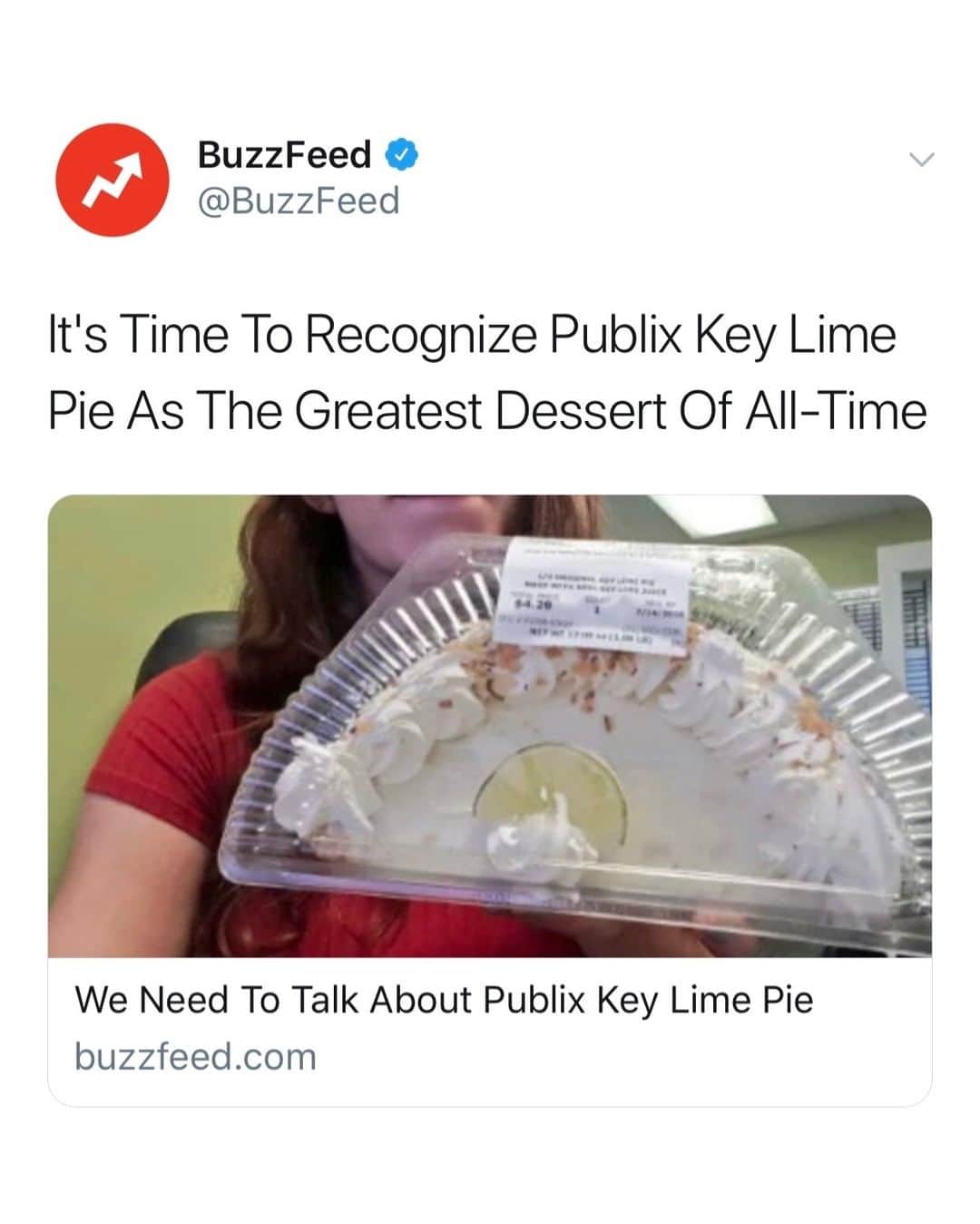 BuzzFeedさんのインスタグラム写真 - (BuzzFeedInstagram)「Floridians, this is for you. 🥧Link in bio.」3月17日 1時00分 - buzzfeed