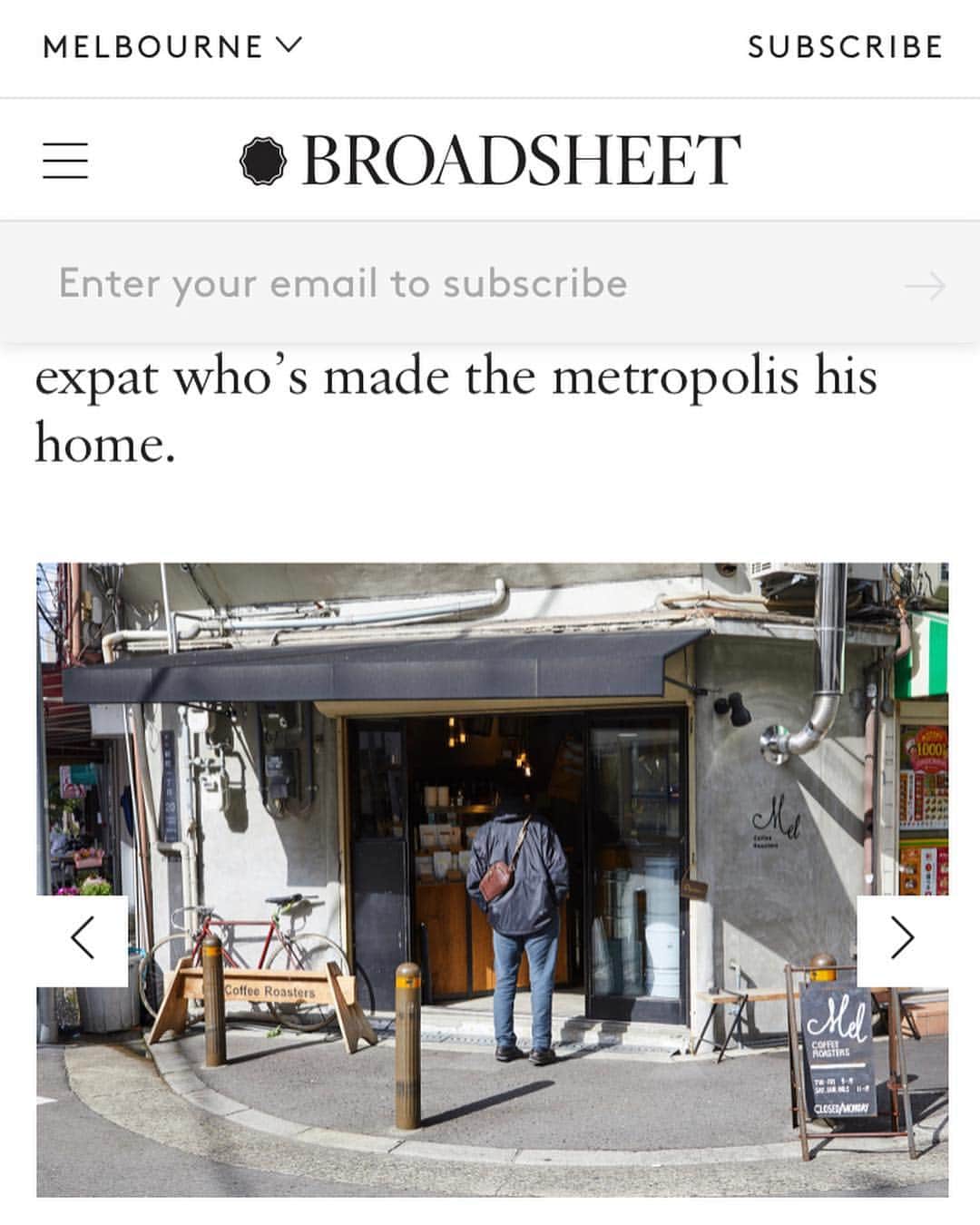 Mel Coffeeのグルメインスタ