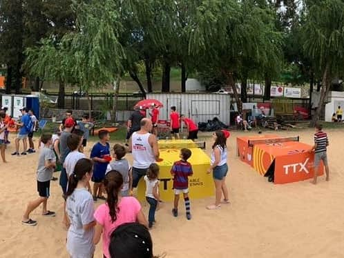 ITTF Worldさんのインスタグラム写真 - (ITTF WorldInstagram)「TTX fun at the South American Beach Games 🏖️🏓🤩」3月17日 10時31分 - wtt