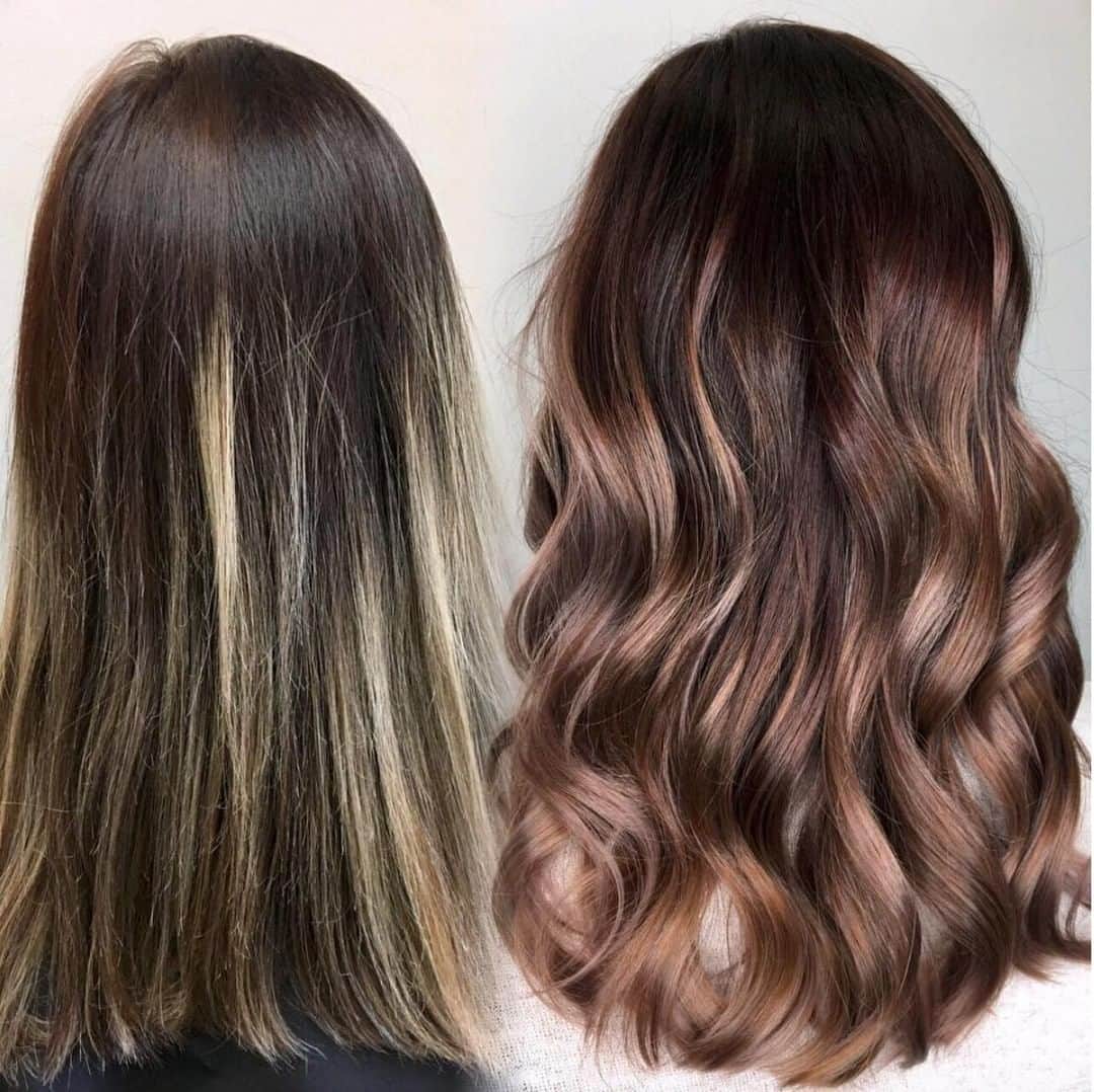 CosmoProf Beautyさんのインスタグラム写真 - (CosmoProf BeautyInstagram)「Our Transformation #hairoftheday goes to @cherie.studio25 for creating this rosé infused brunette using all @guytang_mydentity color --- Don't forget to check back tomorrow morning to vote on your favorite #TransformationHOTD --- #repost #cheriestudio25 #hairtransformation #transformation #beforeandafter #beforeafter」3月17日 11時00分 - cosmoprofbeauty