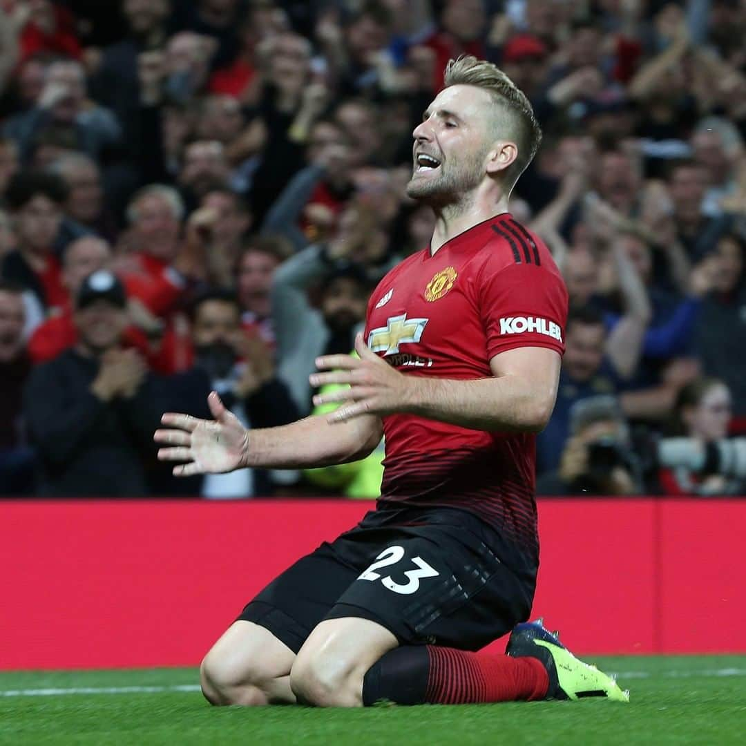 マンチェスター・ユナイテッドさんのインスタグラム写真 - (マンチェスター・ユナイテッドInstagram)「We're proud of you, @LukeShaw23 - tonight will be his 💯th appearance for #MUFC! 👏 #EmiratesFACup」3月17日 4時25分 - manchesterunited