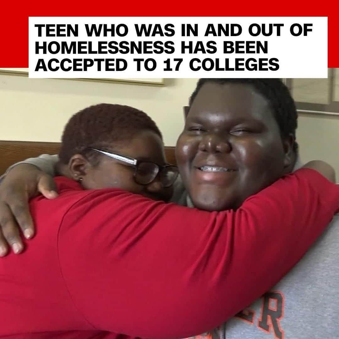 CNNさんのインスタグラム写真 - (CNNInstagram)「Dylan Chidick, who was previously homeless, has been accepted to 17 universities – so far. The 17-year-old, who will be the first person in his family to attend college, has offers from Albright College, Ramapo College and Caldwell University, but he’s still waiting to hear back from his top choice: the College of New Jersey. The high school senior, who attends school in Jersey City, is president of his class and has been inducted into the honor society. (📸: CBS2)」3月17日 6時00分 - cnn