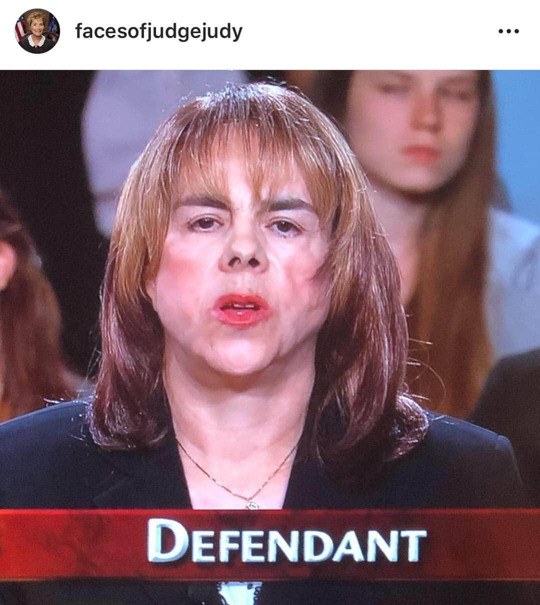 ミッチェル・コリンズさんのインスタグラム写真 - (ミッチェル・コリンズInstagram)「Needed a place to post these so I started an insta account for them... the unforgettable @facesofjudgejudy 👩🏻‍⚖️」3月17日 6時42分 - michcoll