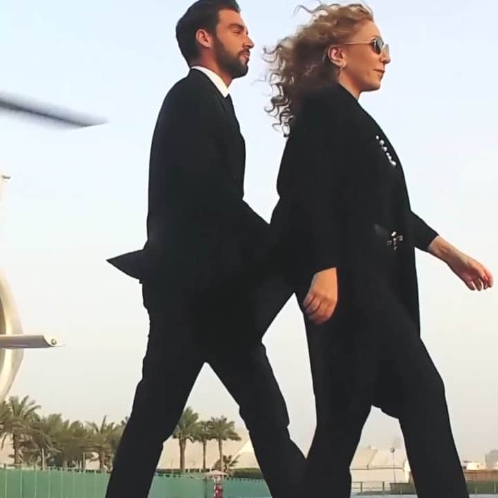 のインスタグラム：「Such incredible talent this season on @FashionStarAr!⠀ ⠀ Find out who the next #FashionStar is on @dubaionetv @dubaitv.⠀ ⠀ #ReemAcra #DubaiOneTv #DubaiTv」