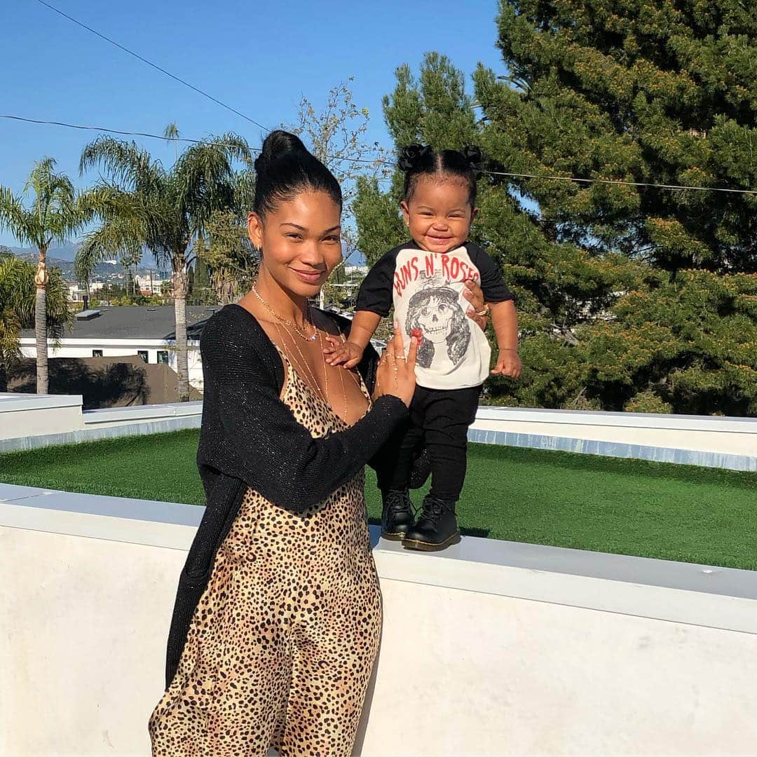 のインスタグラム：「Always by my side 👶🏽 I’ll Never let you go @caliclayshepard 🌹」