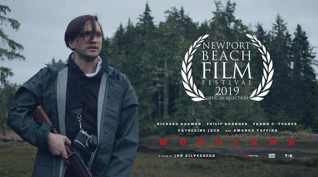 リチャード・ハーモンのインスタグラム：「@woodlandmovie will have it’s US premiere at the @newportbeachfilmfest! Very grateful.」