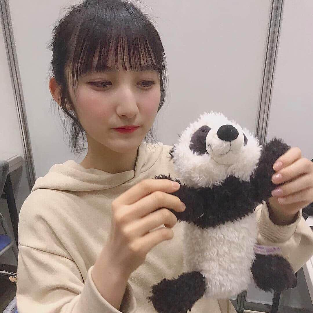 長友彩海さんのインスタグラム写真 - (長友彩海Instagram)「‪‪☺︎‬ 🐼🌿🌿」3月17日 19時45分 - ayami.n_48