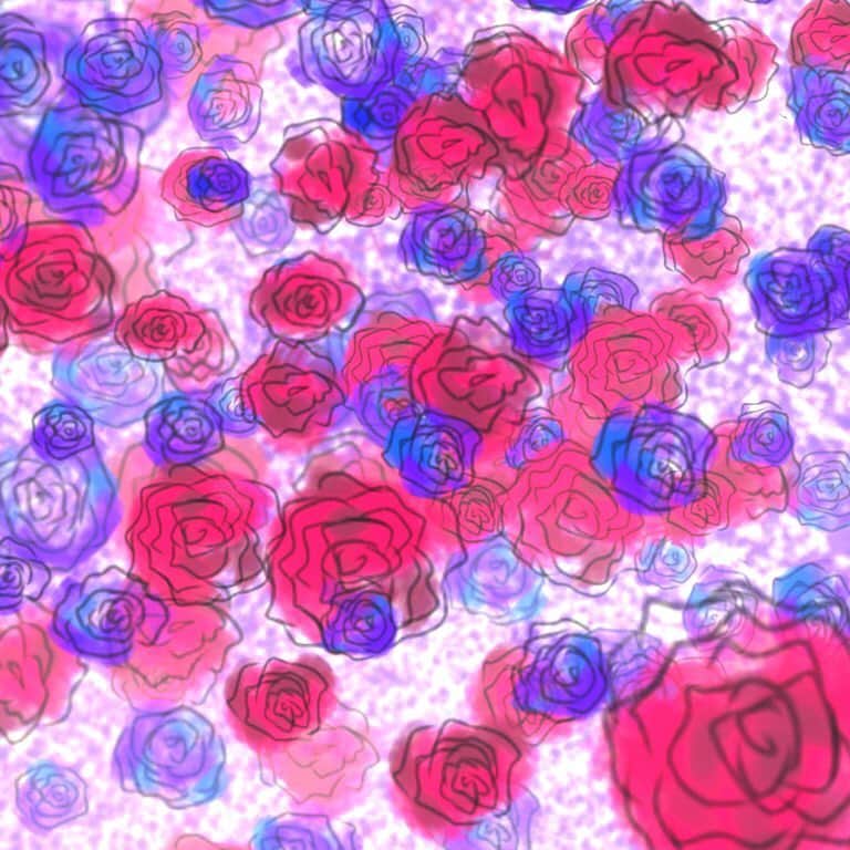悠以さんのインスタグラム写真 - (悠以Instagram)「#悠以イラスト #薔薇 #お絵かき」3月17日 19時51分 - yui.yuicomp