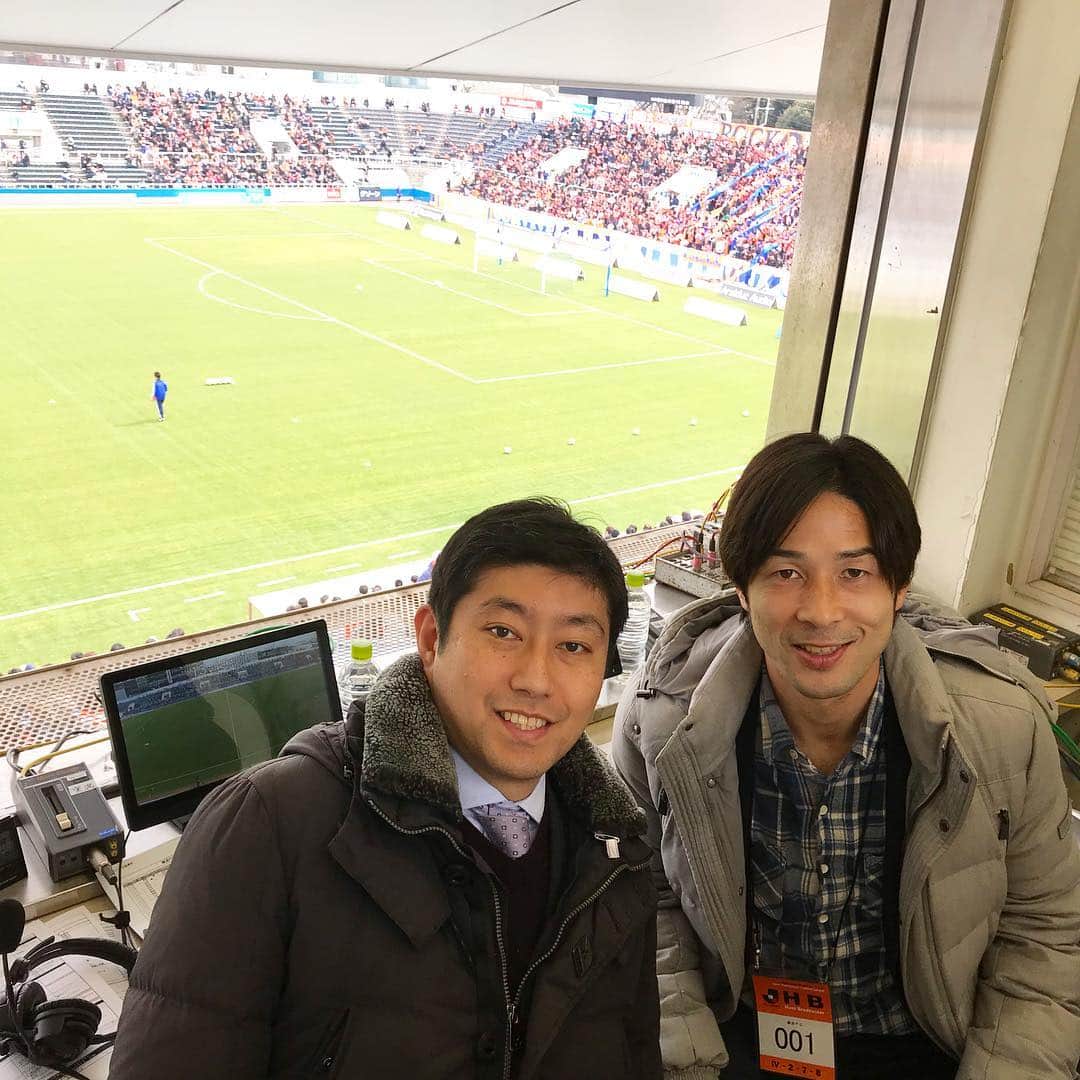 のインスタグラム：「#DAZN #jleague #公式映像 #解説  #横浜fc #アルビレックス新潟  #viridari #ヴィリダリ#シャツ #👔」