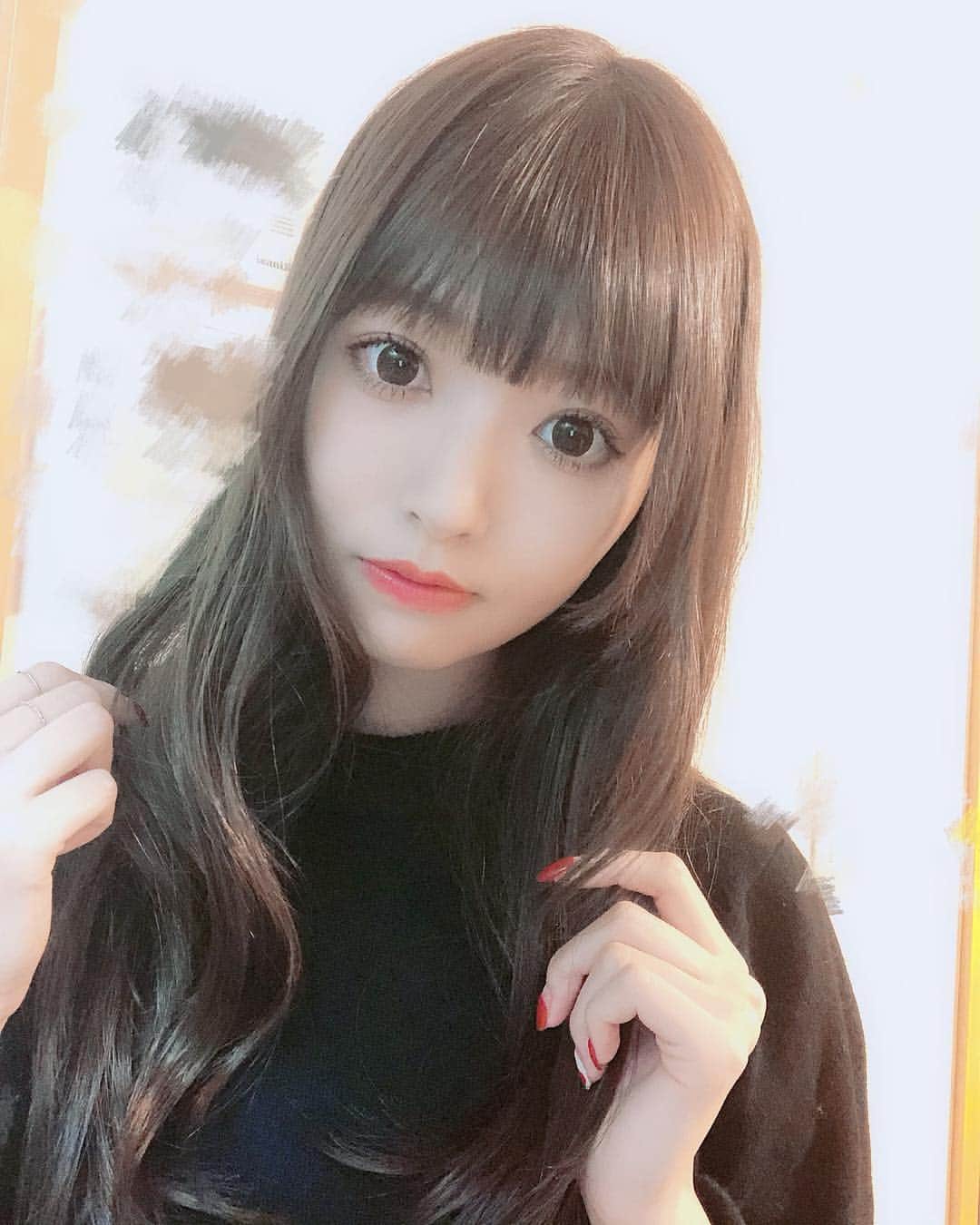 林あやのさんのインスタグラム写真 - (林あやのInstagram)「美容室に行ってきた✂︎いつもありがとうございます！今回の髪色もお気に入り〜🥺🥺 #美容室 #haircolor #selfie #japanesegirl #spring」3月17日 21時02分 - ayan0hayashi