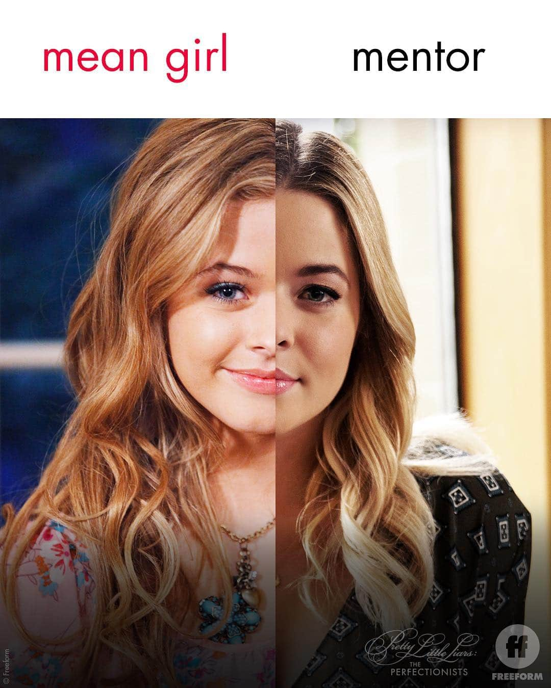 プリティ・リトル・ライアーズさんのインスタグラム写真 - (プリティ・リトル・ライアーズInstagram)「Alison DiLaurentis: from the past to present. #PLLThePerfectionists」3月17日 12時37分 - prettylittleliars