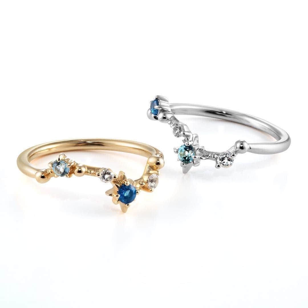 starjewelry_pressさんのインスタグラム写真 - (starjewelry_pressInstagram)「小指できらめくピンキーリングは、夜空に浮かぶ北斗七星をイメージ。 ・ 幻想的に輝く星に願いを込めて。 ・ ・ ・ #starjewelry #スタージュエリー #pinkiering #ピンキーリング #ring #リング #gold #whitegold #diamond #ダイヤモンド #topaz #bluetopaz  #constellation #星座 #北斗七星 #jewelry #gift #present」3月17日 15時33分 - starjewelry_press