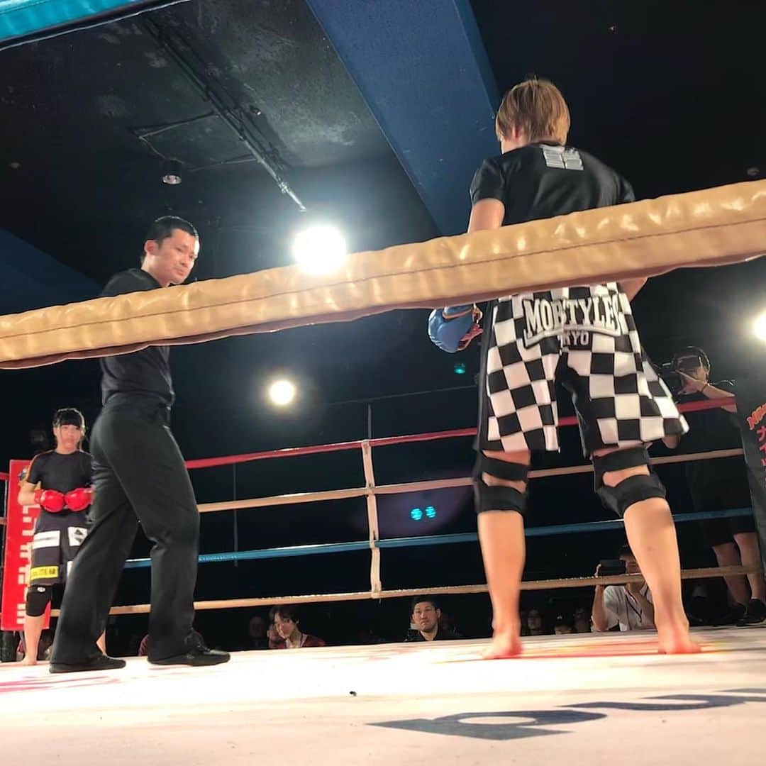 のインスタグラム：「DEEP TOKYO IMPACT 音波  音波ボンバー改、音波サンダーボルトは不発でしたが、終始攻めて3-0 判定勝ち‼️ 皆さん、応援ありがとうございました😊 大会関係者の皆さま、お世話になりました。ありがとうございました。  Otoha won by 3-0 decision. Congrats Otoha!!!! @otoha.nagao522  #aacc #aaccmma #deeptokyoimpact #deepjewels #otohanagao #長尾音波」