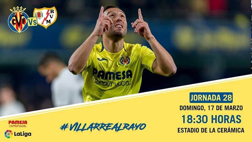 ビジャレアルCFさんのインスタグラム写真 - (ビジャレアルCFInstagram)「¡Partido clave para el Submarino! ¡Os esperamos, groguets 💛! 🆚 @rayovallecano ⌚️ 18.30h 🏟 Estadio de la Cerámica 🏆 @laliga 📅 Jornada 28 📺 @beinsportses 📱 #VillarrealRayo . Massive match for the Yellow Submarine! We’re waiting for you, Yellows 💛! 🆚 @rayovallecano ⌚️ 6:30pm CET 🏟 Estadio de la Cerámica 🏆 @laliga 📅 Matchday 28 📺 @beinsportses 📱 #VillarrealRayo . #Villarreal #futbol #football #soccer #LaLiga」3月17日 21時26分 - villarrealcf