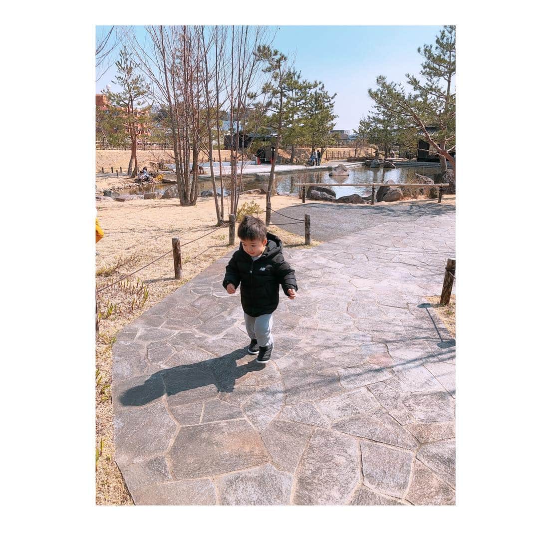 鈴木亜美さんのインスタグラム写真 - (鈴木亜美Instagram)「良い天気だ☀️ ようやく暖かくなってきて、お出掛けしやすくて嬉しいなっ😆 お花見してる人も多かったね🌸🍡 #2歳2ヶ月 #そろそろお花見 #たのしい季節 #日向のポカポカ #嬉しいね」3月17日 16時14分 - amiamisuzuki