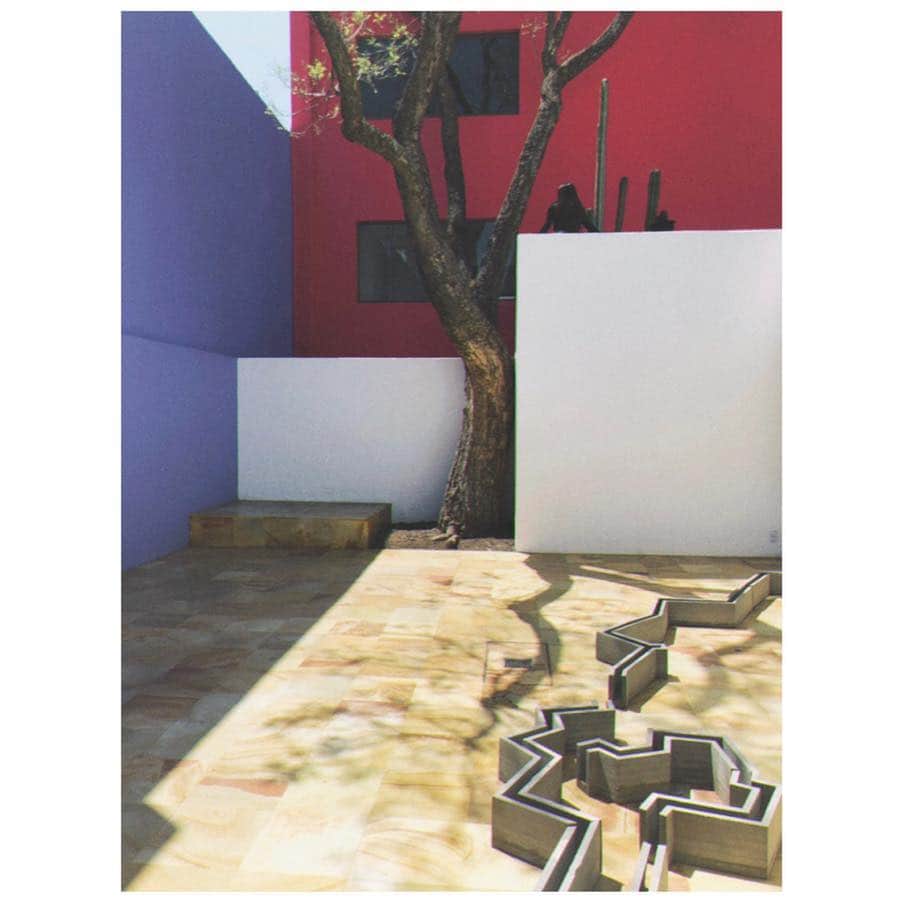 吉田怜香さんのインスタグラム写真 - (吉田怜香Instagram)「メキシコシティでいちばん好きだった場所。 ルイス・バラガン最後の建築住宅ヒラルディ邸⚪️ . 奥にすすむたびに溜め息ものの 色鮮やかなモダンな空間。 ただ見た目だけじゃなく 陽射しや風通りもすっごい気持ちよくて、 こんなとこで漫画読めたら最高だなぁて妄想した◎ . #メキシコ #メキシコシティ #ルイスバラガン #ヒラルディ邸 #よしだ_旅 #luisbarragan #casagilardi」3月17日 17時16分 - reikayoshida_