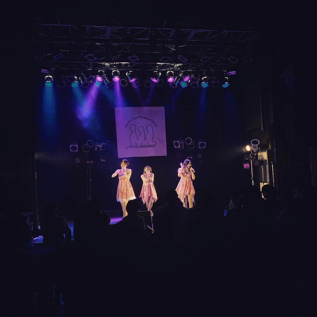 callmeさんのインスタグラム写真 - (callmeInstagram)「Kolme Live Museum 2019 -Hello kolme- 大阪公演START‼️ 阿倍野ROCK ROWN  #kolme #osaka #live #museum #tour #music #dance #ツアー4本目 #大阪 #japan #girl #you #thankyou #thanks #love #ありがとう」3月17日 17時59分 - kolme_official