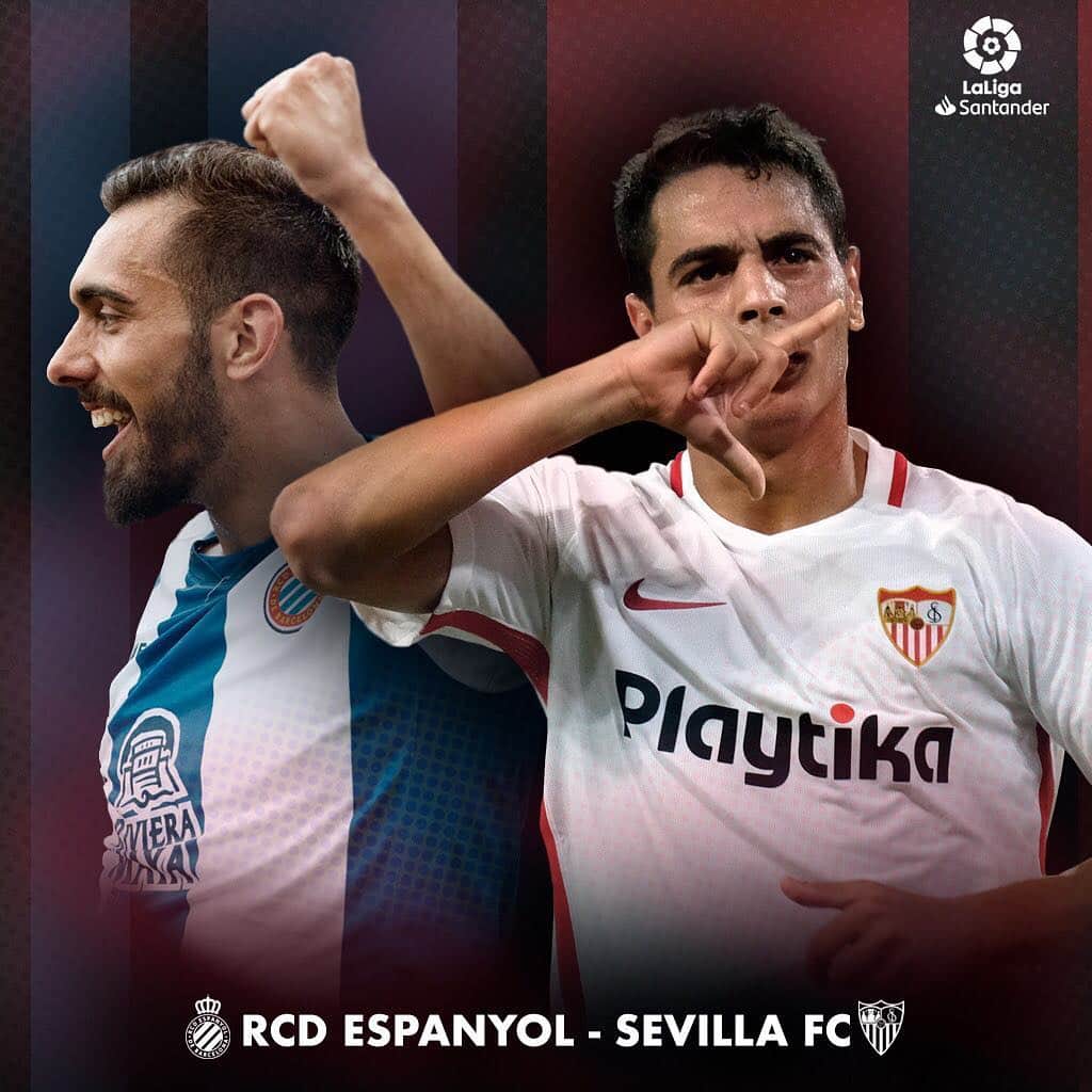 LFPさんのインスタグラム写真 - (LFPInstagram)「⚠ DANGER: Two goalscorers on the prowl! ⚽ • #LaLiga #LaLigaSantander #Espanyol #SevillaFC #BorjaIglesias #BenYedder #Football #Goals」3月17日 19時05分 - laliga