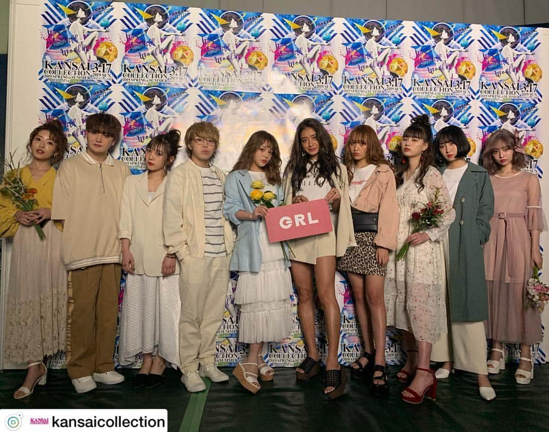 GRLさんのインスタグラム写真 - (GRLInstagram)「2019SS関西コレクションfashion stage👗👠 ありがとうございました❤️ #GRL #グレイル #関西コレクション #吉木千沙都 #ちぃぽぽ #池田美優 #みちょぱ #鶴嶋乃愛 #ねお #さんこいち #ほりえりく #古川優香 #やっぴ #中村里砂 #舟山久美子 #くみっきー #田口珠李」3月17日 19時33分 - grl_official