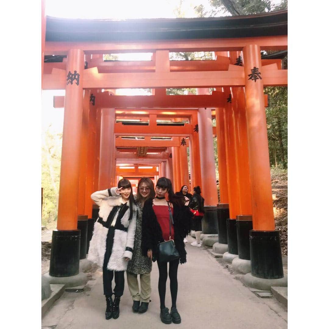 のインスタグラム：「みんなで京都めちゃ楽しかった！修学旅行みたい🚅沢山観光も出来て充実してました」