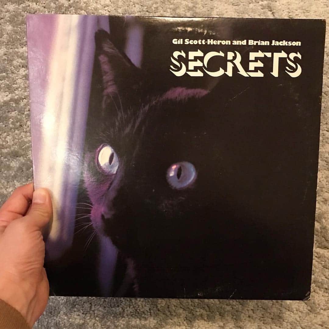 山田稔明さんのインスタグラム写真 - (山田稔明Instagram)「最近買った猫ジャケ。1978年ギル・スコット・ヘロンのメロウなやつと、1988年元聖飢魔IIのギタリストが率いたHR/HMなやつ。 #買ったレコード #買ったレコード2019 #猫ジャケ」3月17日 19時38分 - toshiakiyamada
