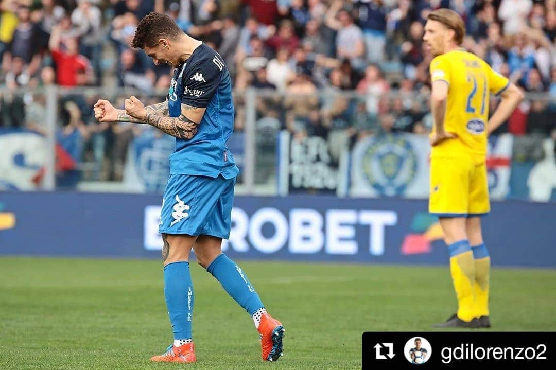 エンポリFCさんのインスタグラム写真 - (エンポリFCInstagram)「#Repost @gdilorenzo2 (@get_repost) ・・・ Finalmente la vittoria! La strada è ancora lunga ma noi ci siamo, carichi e determinati 💪🏼 #seriea #empolifc」3月18日 5時26分 - empoli_fc_official