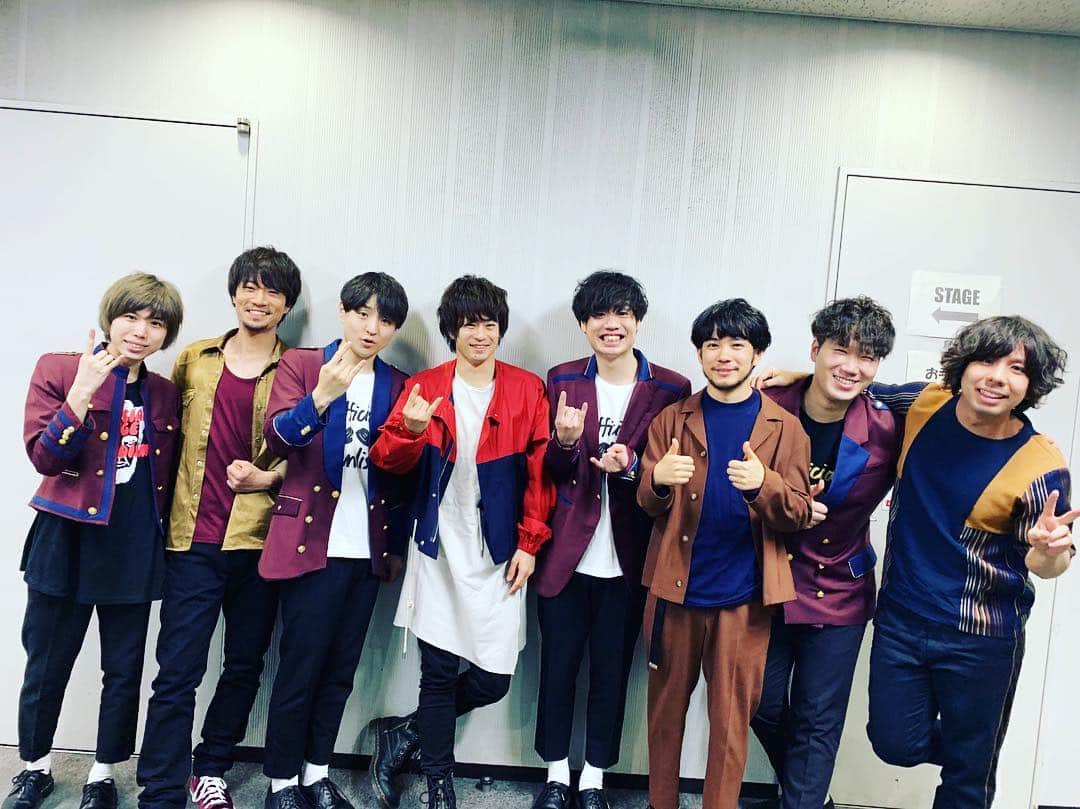 のインスタグラム：「【#髭男 two-man live 2019】 大阪公演終了しました！ 対バンのフレデリックさん、そして遊びに来てくれた皆さん、本当にありがとうございました。」