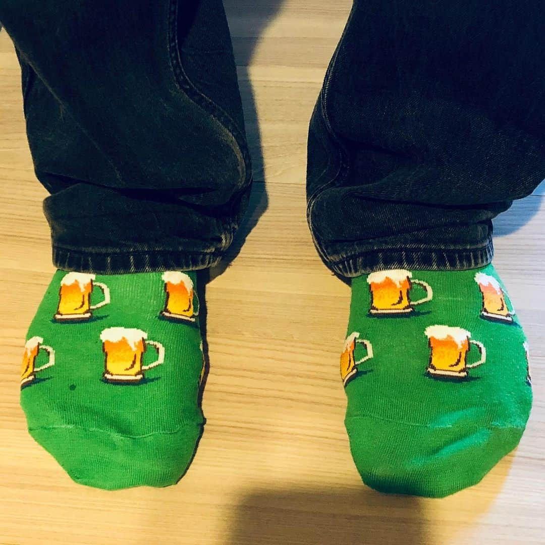 池田有希子さんのインスタグラム写真 - (池田有希子Instagram)「#stpatricksday #johnscrazysocks」3月17日 21時29分 - yukikoikeda