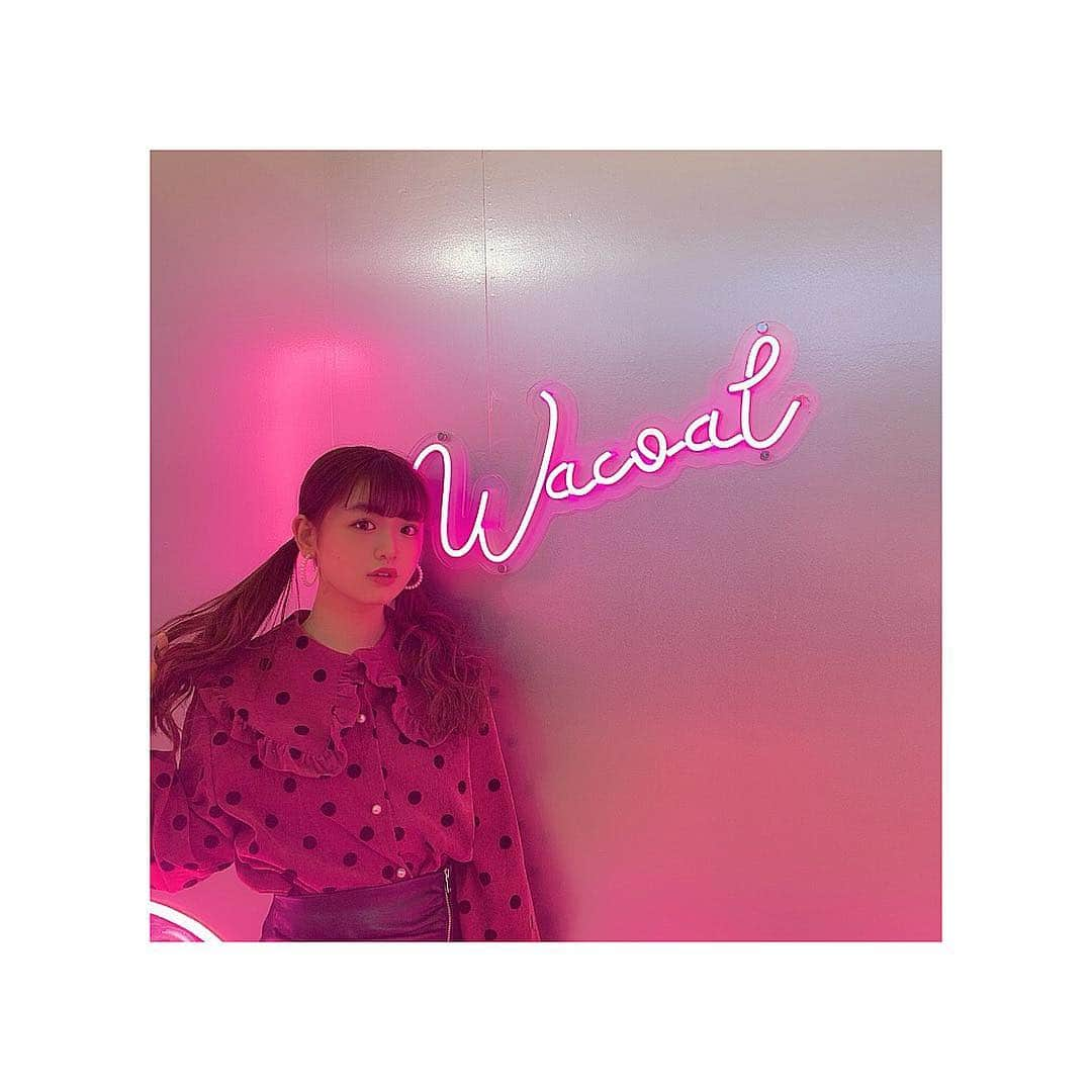 中村真凜さんのインスタグラム写真 - (中村真凜Instagram)「◯ 水玉💗🖤💗🖤 @selectshop_parfait のところだよ！」3月17日 21時38分 - marimero1121