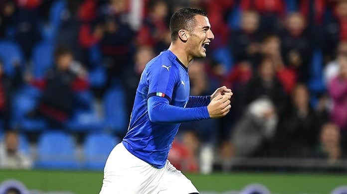 フェデリコ・ボナッツォーリのインスタグラム：「🏃🏻‍♂️ —> 🇮🇹 #U21」