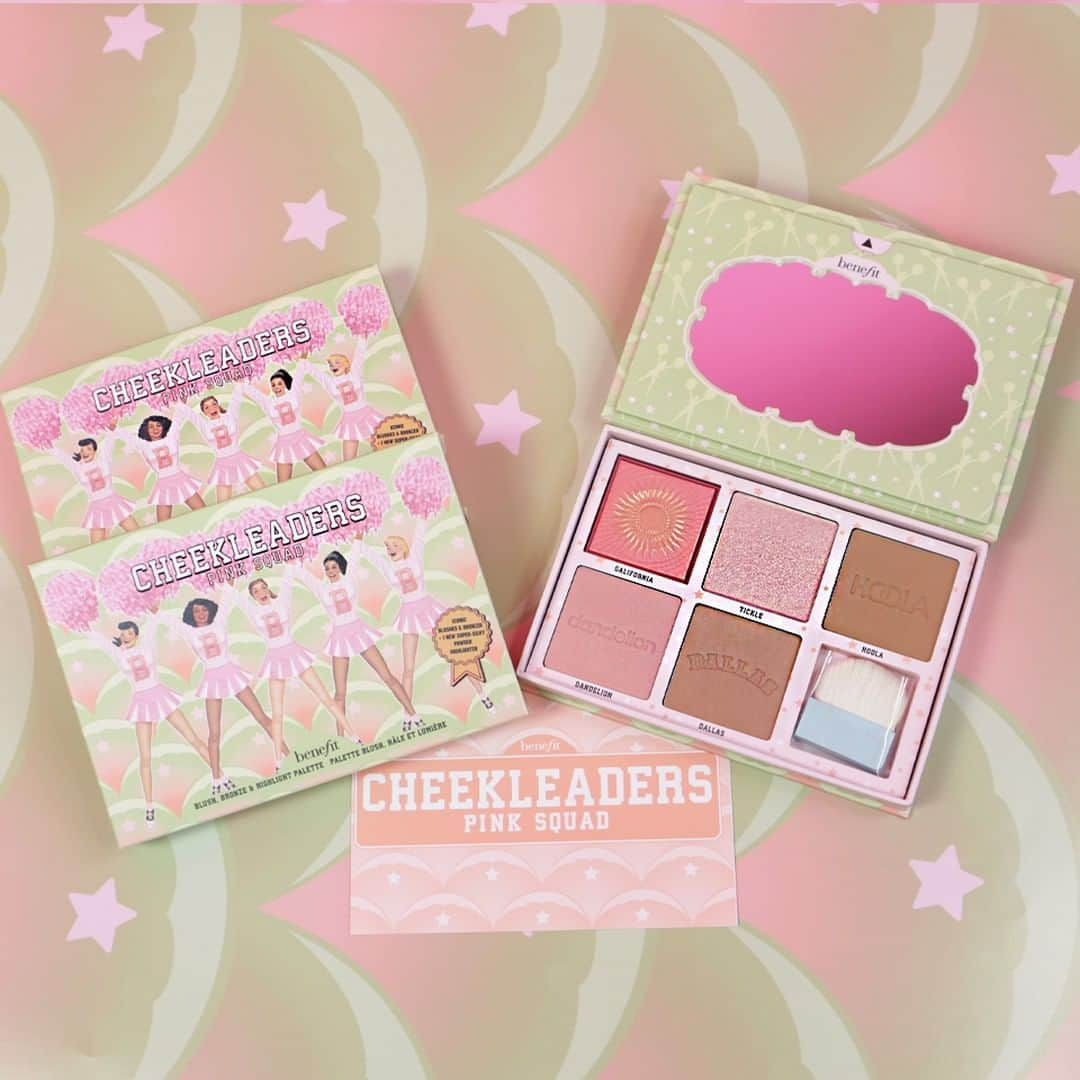 Benefit Cosmetics UKさんのインスタグラム写真 - (Benefit Cosmetics UKInstagram)「PINK SQUAD palette waiting patiently to be added to your basket 😉! Tag a friend who would love our cheekleaders pink squad palette #cheekleaders #benefit #beauty #pinksquad . . 📷 Image Description: Cheekleaders pink squad palette on a matching background」3月17日 22時00分 - benefitcosmeticsuk