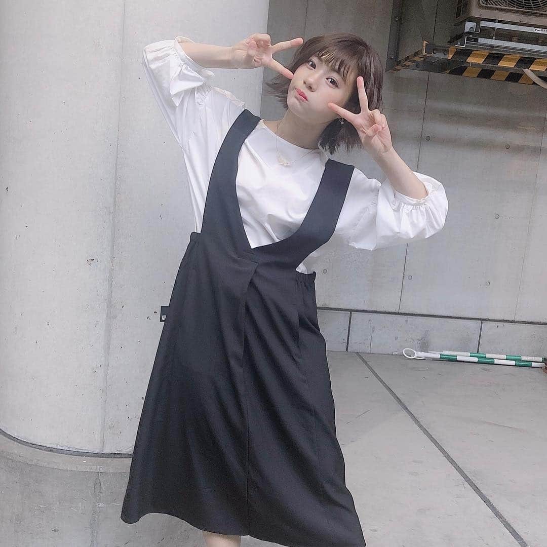 深川舞子のインスタグラム：「二日間の握手会ありがとうございました！ 楽しかった😊 ＊ ＊ #ootd #todayscode  #earthmusicandecology  #lattice」