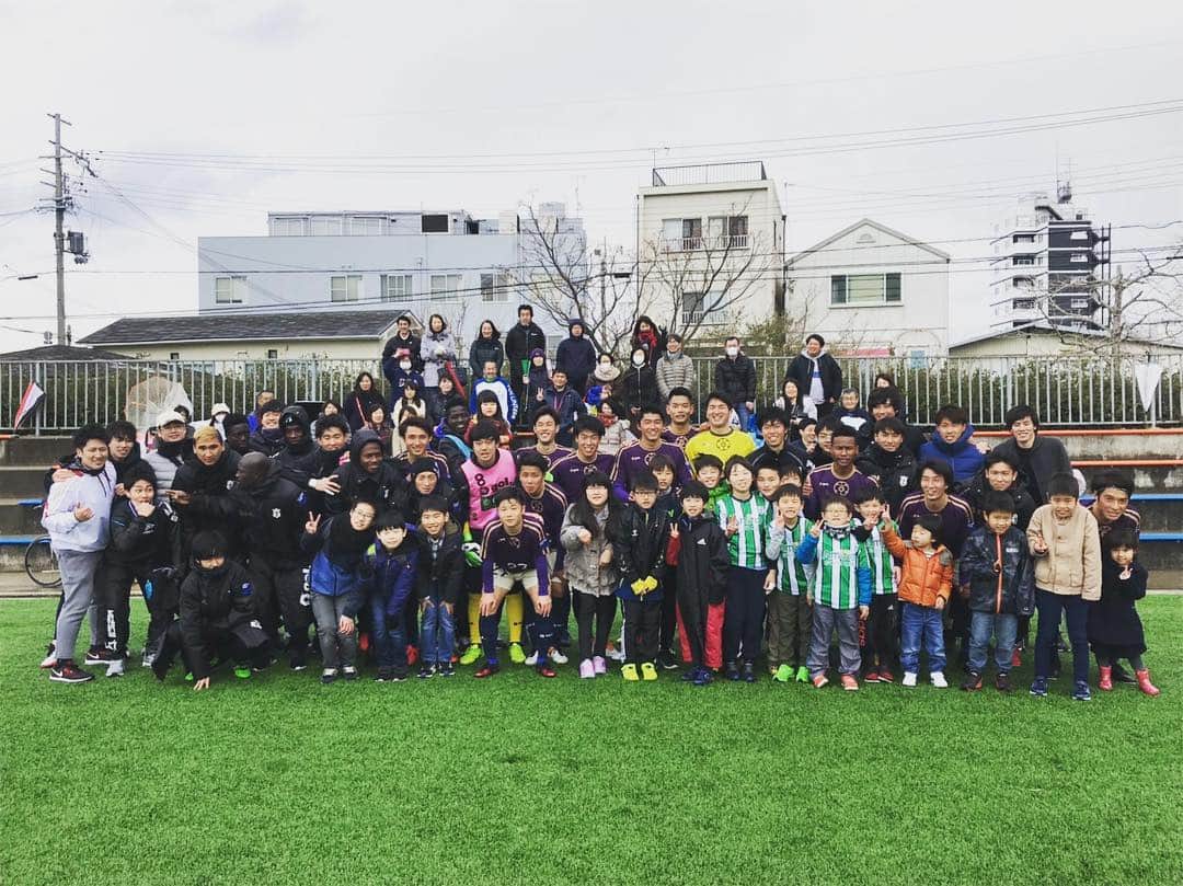 内田錬平さんのインスタグラム写真 - (内田錬平Instagram)「みなさんのおかげで2019年シーズンいいスタートが出来ました！！！ 雨が降って寒い中、たくさんの応援ありがとうございました‼️ また試合会場でお会いしましょう💪⚽️ #おこしやす京都AC #アミティエ」3月17日 22時09分 - renpiiiii