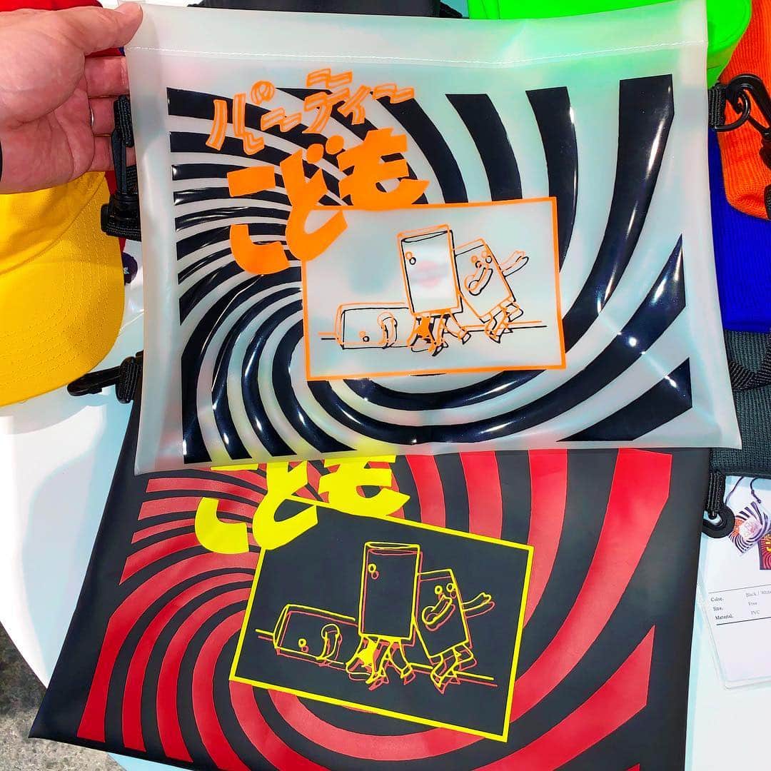 DJ DARUMAのインスタグラム：「🔋パーティーこども🔋 TEG TEG 2019AW /@tegteg_tokyo」