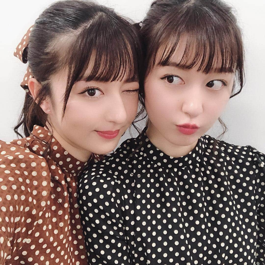 市野莉佳さんのインスタグラム写真 - (市野莉佳Instagram)「. このお洋服めちゃかわいいでしょ ワンピース普段着ないけど お気に入り〜〜 #リカスタグラム #りかりこ #双子 #instagood  #followme」3月17日 22時43分 - ichirika_62