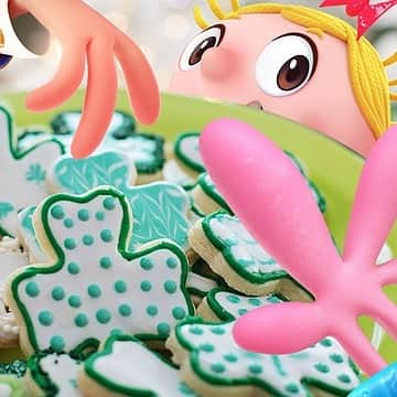 Candy Crushさんのインスタグラム写真 - (Candy CrushInstagram)「Happy St Patrick’s Day! It seems a certain cheeky duo have got their paws on our Tasty clover cookies. Can you guess who it is? #candycrushfriends #stpatricksday ☘️🍬」3月17日 22時57分 - candycrushsaga