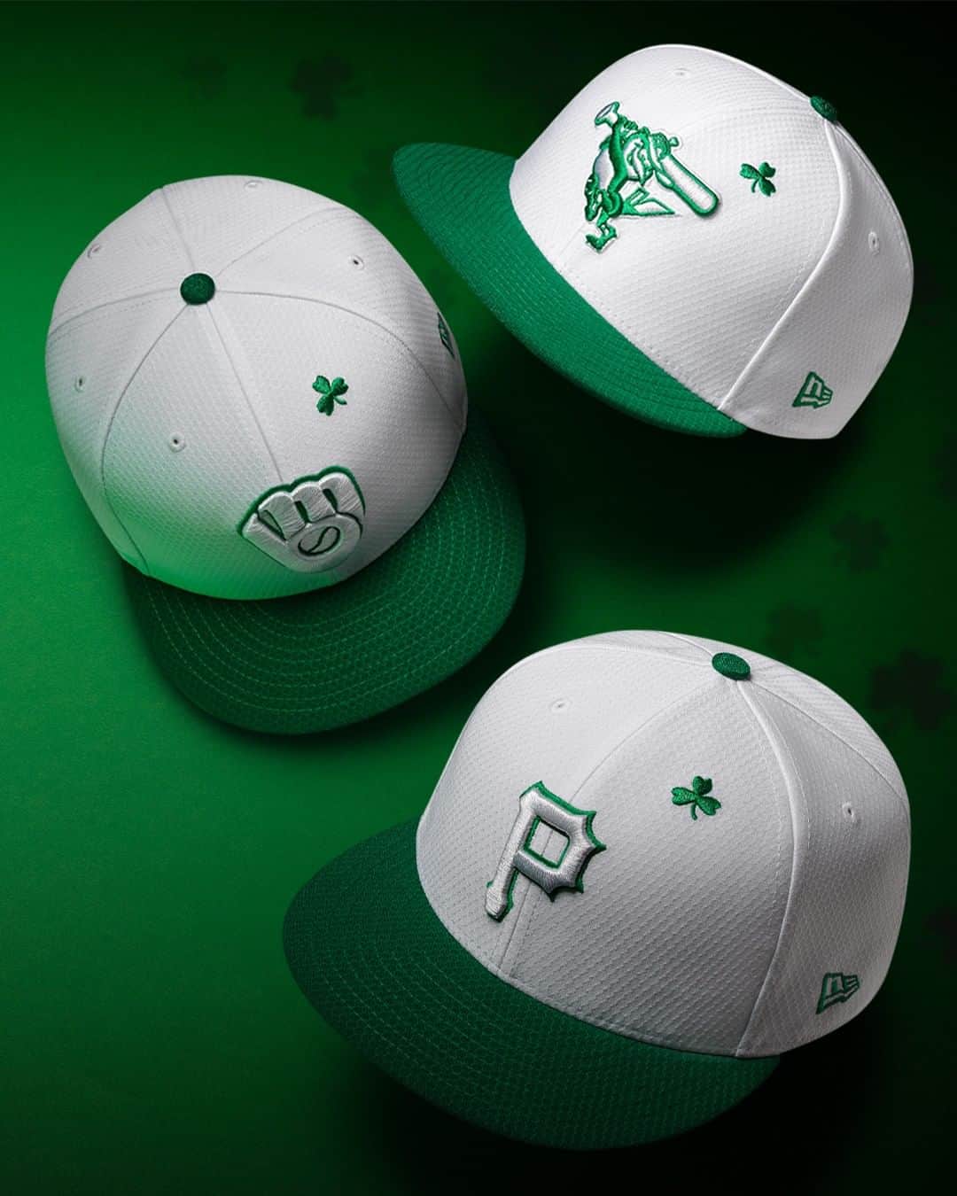 ニューエラ・キャップのインスタグラム：「The perfect #NewEraCap for today. The Official On-Field cap of St. Patrick’s Day available at neweracap.com」