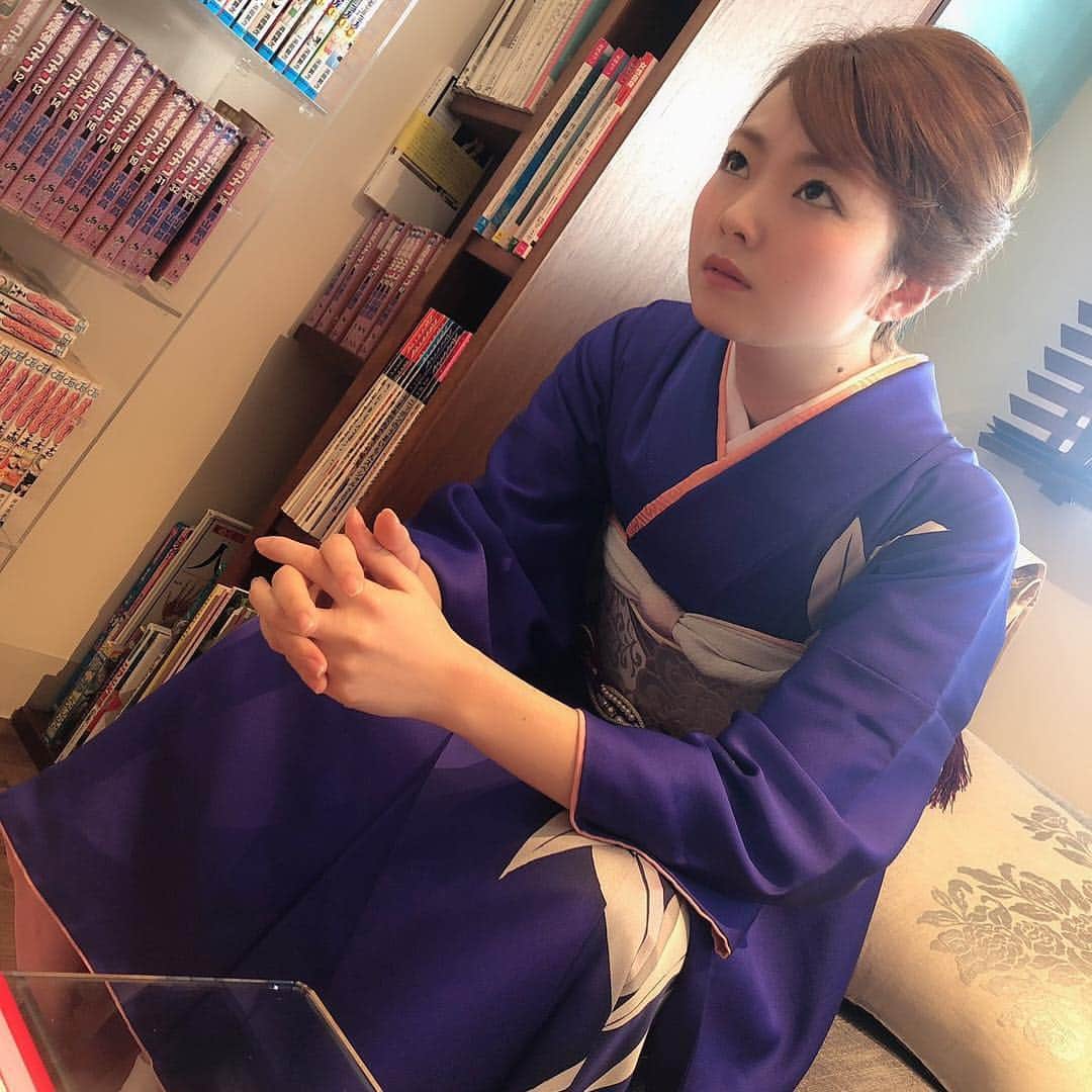橋本あかねのインスタグラム：「#着物 #kimono」