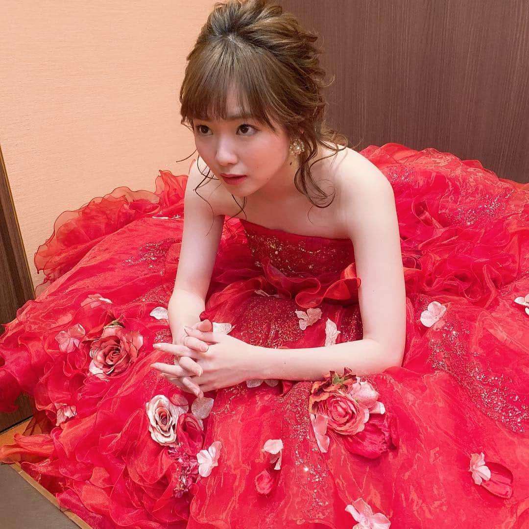 橋本あかねさんのインスタグラム写真 - (橋本あかねInstagram)「#ドレス #dress #red」3月17日 23時24分 - akane_h211