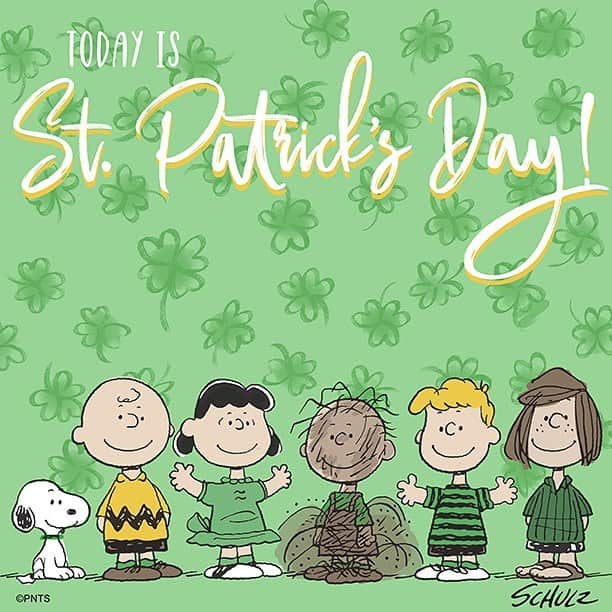 スヌーピーさんのインスタグラム写真 - (スヌーピーInstagram)「Happy St. Patrick's Day ☘️」3月17日 23時39分 - snoopygrams