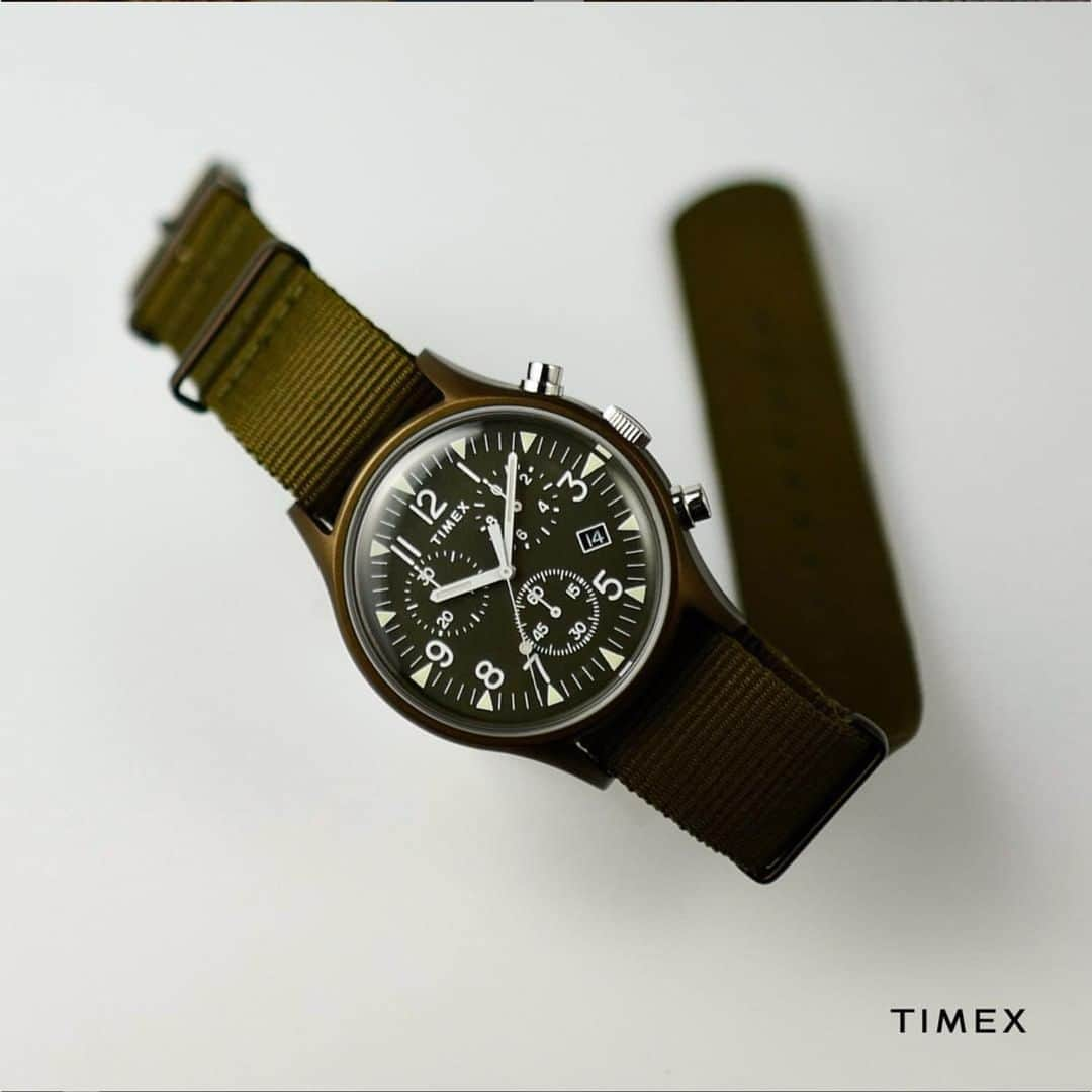 タイメックスさんのインスタグラム写真 - (タイメックスInstagram)「A little bit of green for good luck. ☘️ #StPatricksDay #timex 📷: @giorgiogallidesignlab ⌚: #MK1 Aluminum #Chronograph 40mm | TW2R67800」3月18日 0時00分 - timex