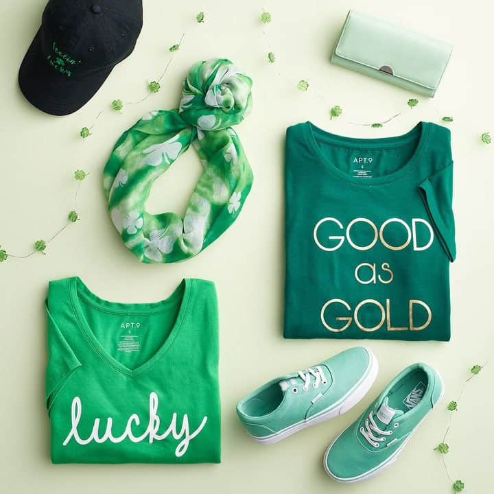 ロック&リパブリックのインスタグラム：「Cheers to good fun, great friends and all things green.🍀 Happy St. Patrick’s Day! #Kohls」
