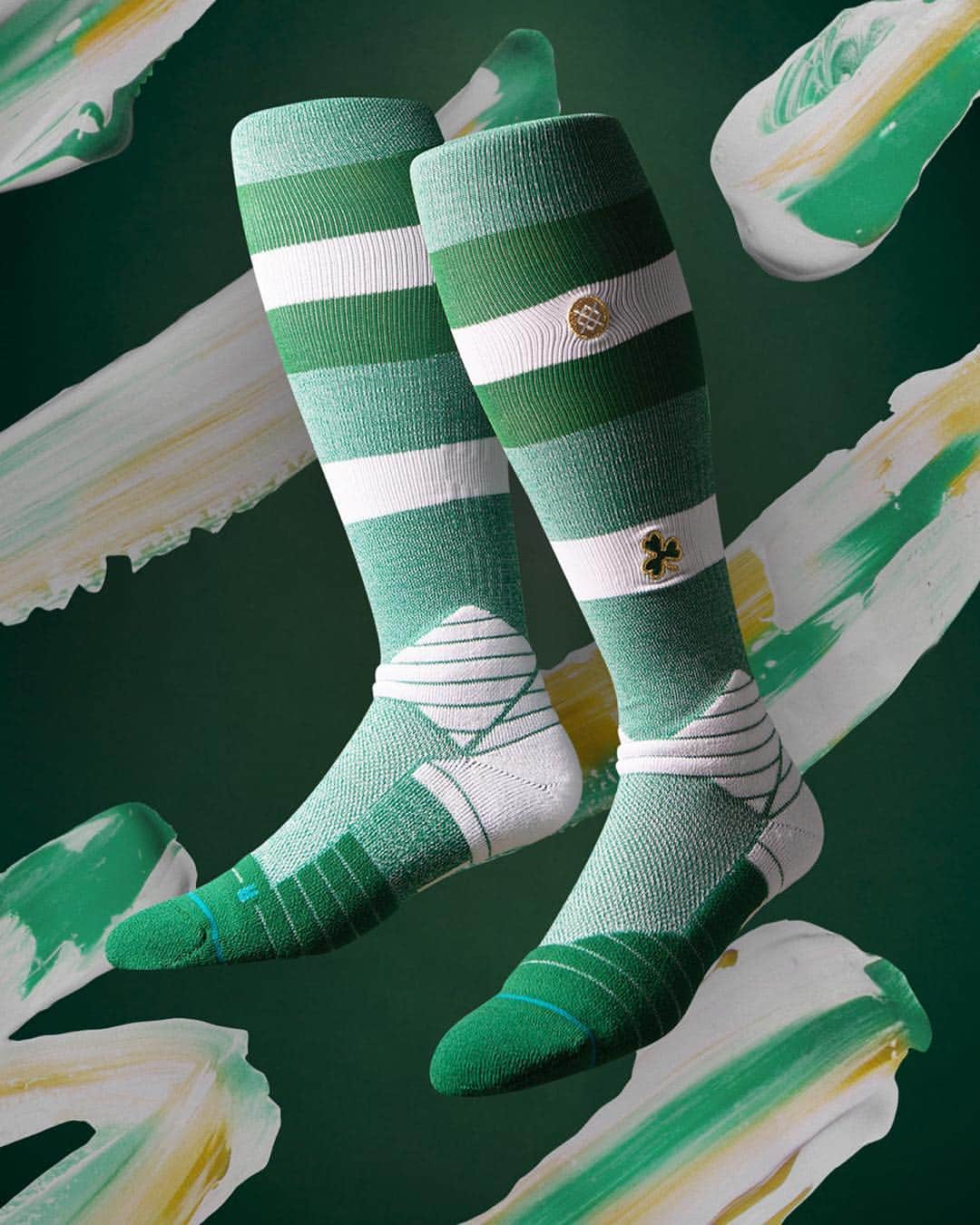Stanceさんのインスタグラム写真 - (StanceInstagram)「Going Green🍀 @stancebaseball introduces the official on-field sock you’ll see across @mlb fields this St. Patrick’s Day. 👀 #stancebaseball」3月18日 0時24分 - stanceofficial