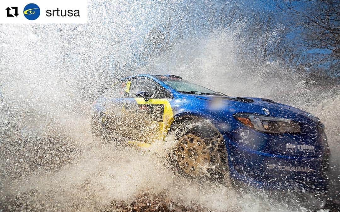 Subaru of Americaさんのインスタグラム写真 - (Subaru of AmericaInstagram)「#Repost @srtusa・・・💦 Water crossings, 💨 big jumps and 🏕 great atmosphere. We already miss the #100aw rally! Thanks Missouri. Thanks #SubaruRally fans. See you next year! ✨#SubaruMotorsportsUSA」3月18日 0時27分 - subaru_usa