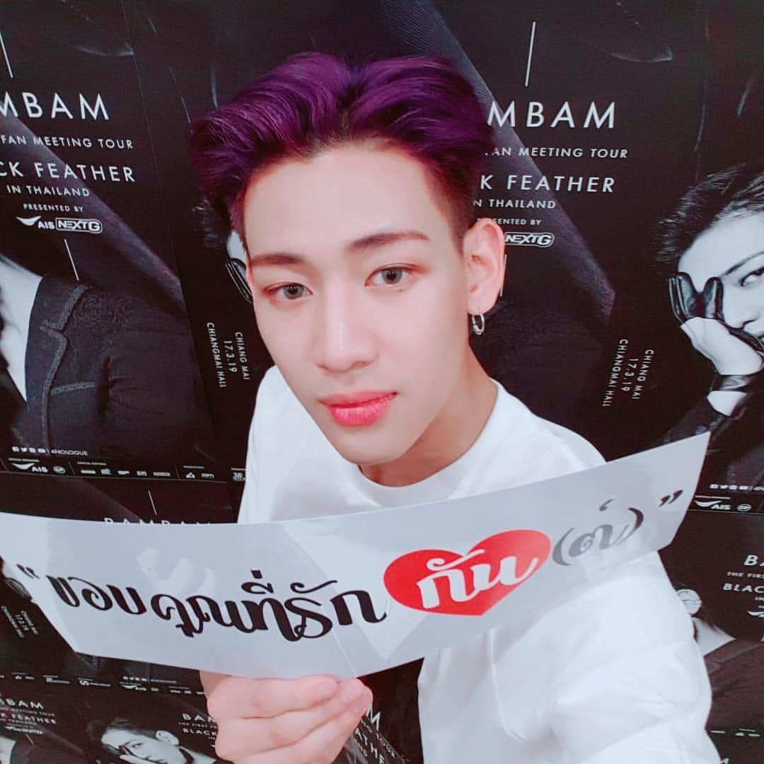 GOT7さんのインスタグラム写真 - (GOT7Instagram)「GOT7 BAMBAM THE FIRST FAN MEETING TOUR "BLACK FEATHER", 총 7회 공연이 성공적으로 마무리되었습니다!💚 방콕부터 치앙마이까지, 함께 해주신 아가새 여러분 덕분에 가능했던 공연이었습니다. 아가새와의 추억을 쌓을 수 있어 너무나 특별한 시간이었어요. 진심으로 감사하고 사랑합니다!🐥💚 #GOT7 #갓세븐 #뱀뱀 #BamBam #BLACKFEATHER」3月18日 0時32分 - got7.with.igot7