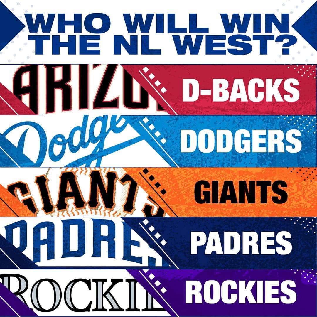 MLBさんのインスタグラム写真 - (MLBInstagram)「Who will be the best in the West?」3月18日 1時01分 - mlb