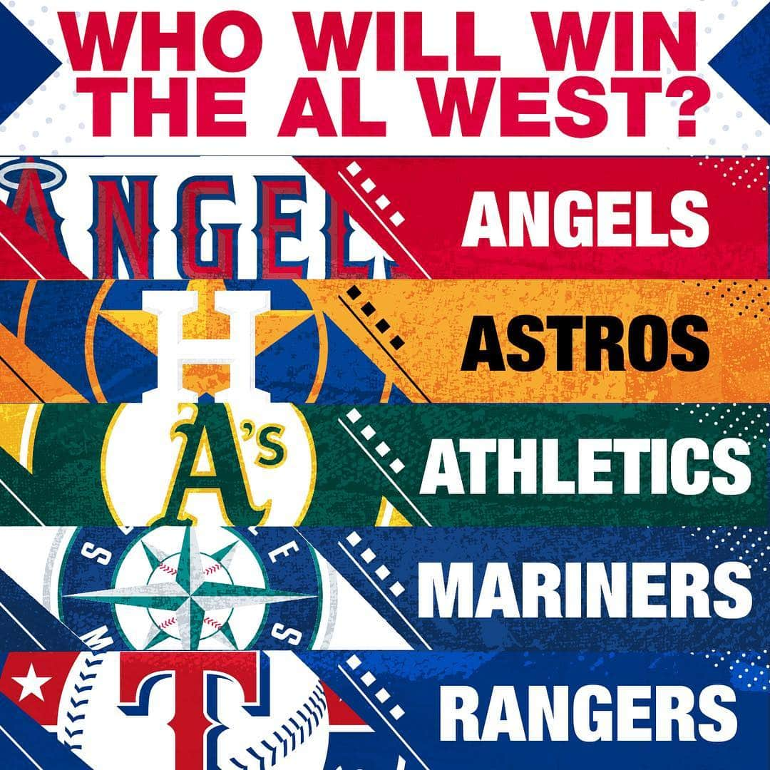 MLBさんのインスタグラム写真 - (MLBInstagram)「Who will be the best in the West?」3月18日 1時01分 - mlb