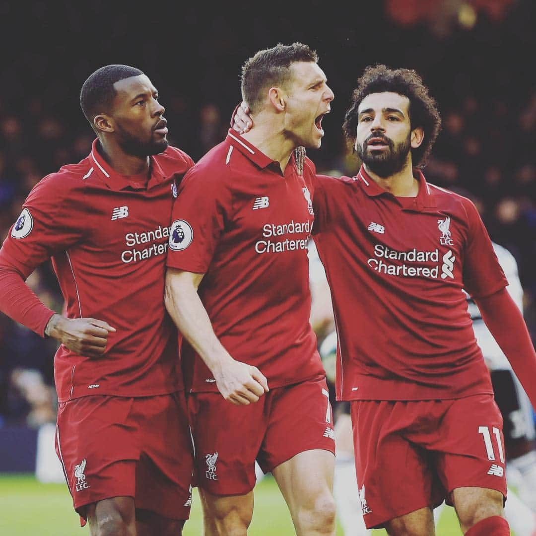 プレミアリーグさんのインスタグラム写真 - (プレミアリーグInstagram)「James Milner is the hero as @liverpoolfc go🔝 . #PL #PremierLeague」3月18日 1時11分 - premierleague